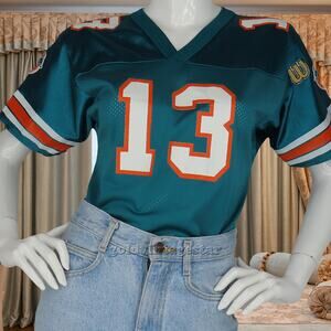 Vintage Wilson Marino 13 Dolphins Jersey XS